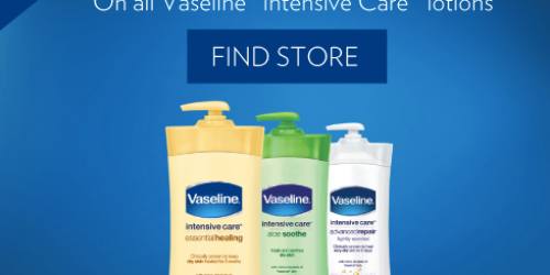 Walgreens: $1/1 Vaseline Intensive Care Lotion In-Store Coupon Available 8/23 = Nice Deal on Body Lotion