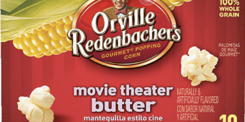 Rare & High Value $1.25/1 Orville Redenbacher’s Gourmet Popping Corn Coupon (Reset!)