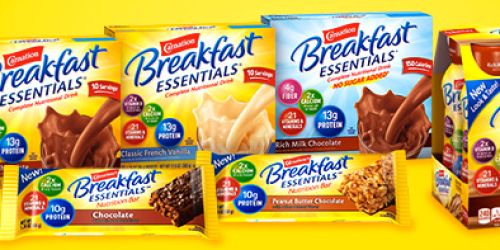 High Value $2/1 Carnation Breakfast Essentials Product Coupon (Facebook)