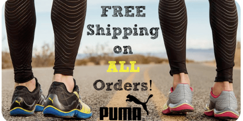 Puma.com: FREE Shipping on ALL Orders + Extra 10% Off = Great Deals on Sale Items
