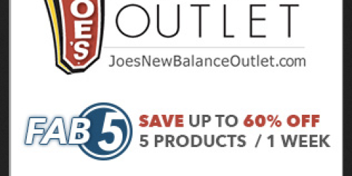Joe’s New Balance Outlet: Up to 60% Off Men’s and Women’s Running Shoes – As Low As $29.99