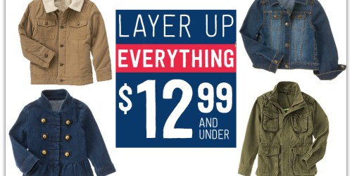 Crazy 8: Everything $12.99 and Under Sale (Including Jackets, Vests, Shoes, & More!)
