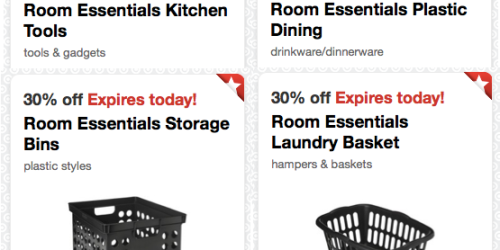Target: *HOT* 30%-40% Off Room Essentials Home Items Cartwheel Offers (Valid Today Only!)