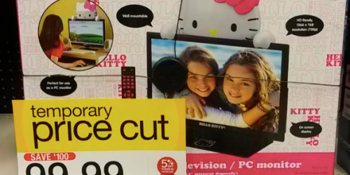 Target: Hello Kitty 19″ Class HDTV Only $94.99 (Regularly $199.99!)