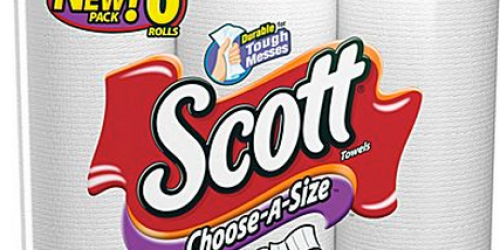 Staples.com: Scott Mega Roll Choose-A-Size Paper Towels 6pk Only $3.99 Shipped (Just 67¢ Per Roll!)