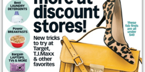 ShopSmart Magazine One Year Subscription Only $14.96 (Today Only!)