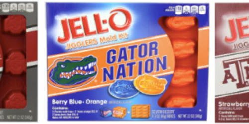 Amazon: JELL-O Mold Kits for Select Universities Only $4.48 Shipped (2 Mold Trays & 4 Boxes of JELL-O)