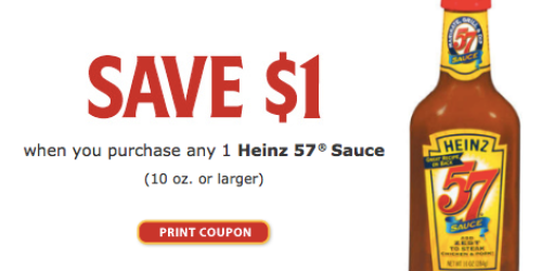 RARE $1/1 Heinz 57 Sauce Coupon