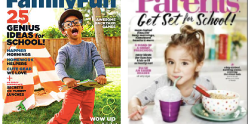 Free One Year Subscriptions to Family Fun and Parents Magazines