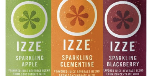 Amazon: 24 IZZE Fortified Sparkling Juice Cans Only $0.40 Each + FREE Shipping (Back Again!)