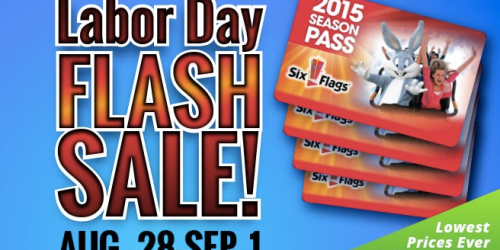 Buy 4 Six Flags Season Passes = FREE Upgrade to a Gold Pass, FREE Season Parking and More