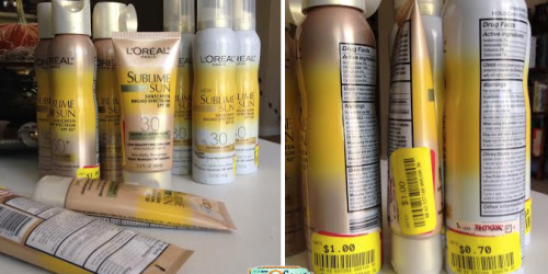 T.J. Maxx: L’Oreal Sun Care Products Only $0.70-$1?!