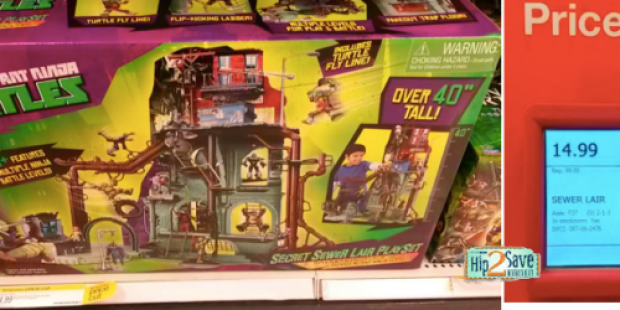 Target: *HOT* Teenage Mutant Ninja Turtles Secret Playset Only $14.99 (Regularly $99.99!) + More