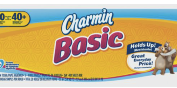 Staples.com: 20-Roll Case Of Charmin Basic Bath Tissue Double Rolls Only $6.39 Each Shipped