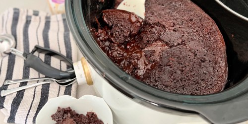 Make Gooey Chocolate Lava Cake in the Crockpot!
