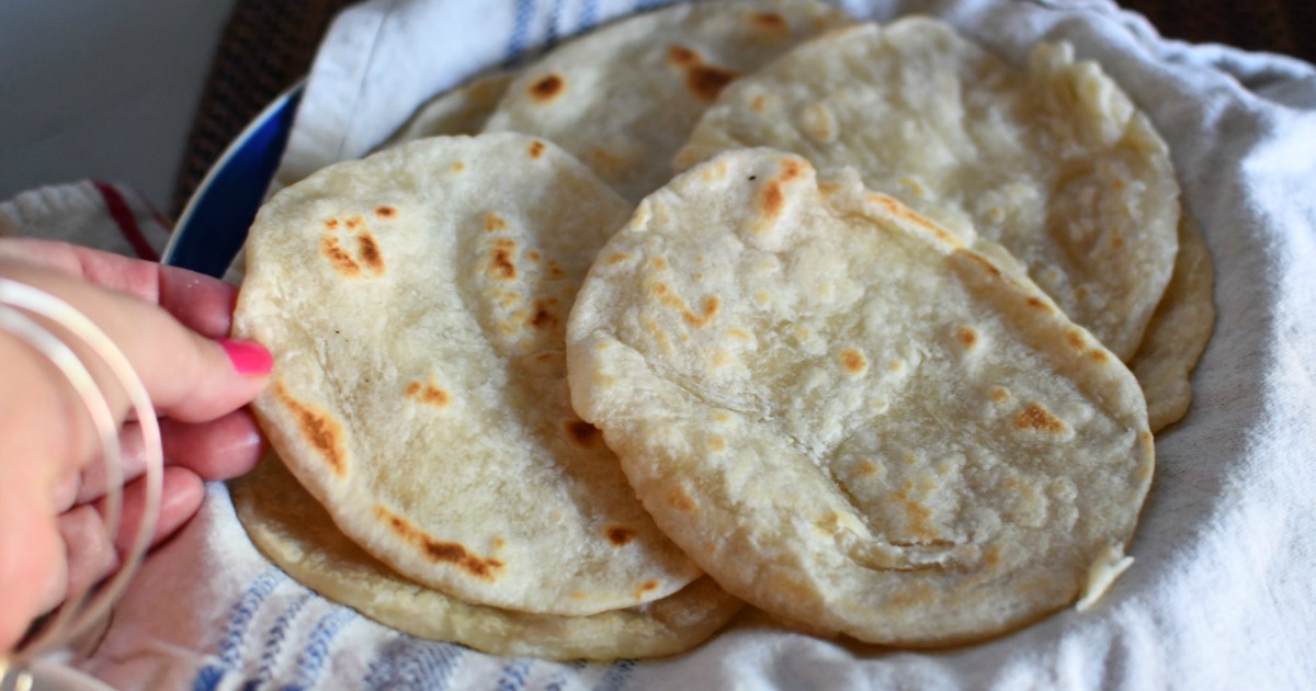 Best Way to Make Homemade Flour Tortillas - Hip2Save