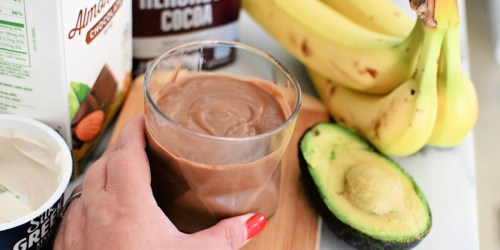 This Chocolate Avocado Smoothie is Creamy and Delicious!