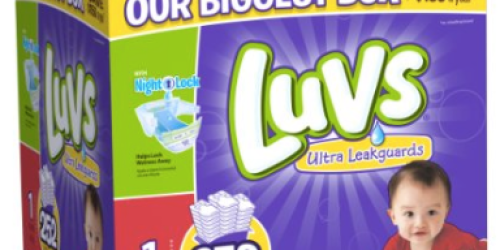 Amazon Mom: Luvs Ultra Leakguards Size 1 Diapers 10¢ Each Shipped (Great Baby Shower Gift Idea!)