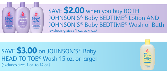 *HOT* High Value $3/1 Johnson's Baby Head-To-Toe Wash Coupon = FREE at ...