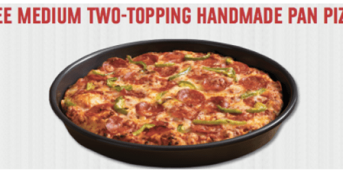 Free Domino’s Medium 2-Topping Handmade Pan Pizza at 3PM EST (1st 20,000 MLB.com Users Only!)