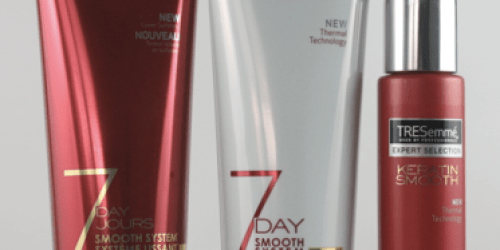 FREE TRESemmé 7 Day Keratin Smooth Sample & Coupon (1st 5,000 – Select States Only)