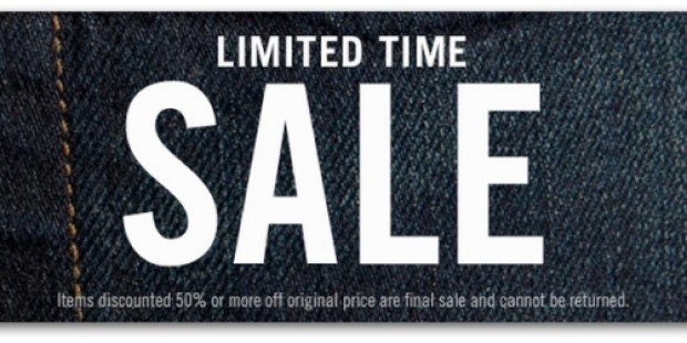Levi’s.com: Up to 40% Off Sale Items + Additional 50% Off & Free Shipping – No Minimum (Today Only!)
