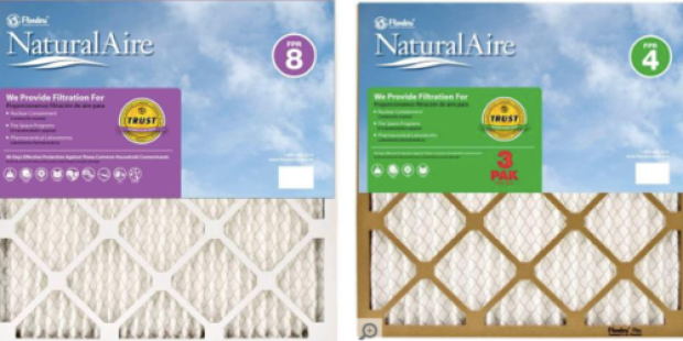 HomeDepot.com: HUGE Discount on NaturalAire Air Filters Today Only (As Low As $1.58 Per Filter)