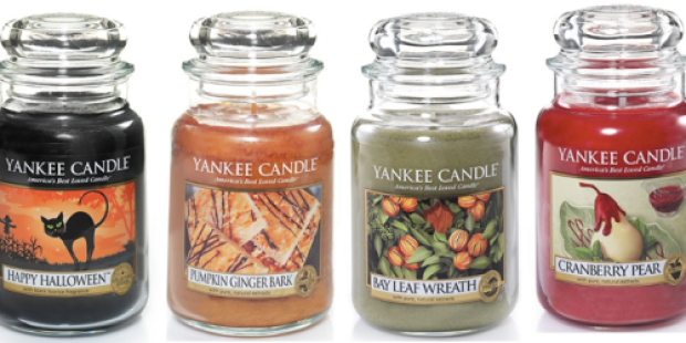 Yankee Candle: Buy 1 Large Jar, Tumbler or Pure Radiance Vase Candle and Get 1 Free Coupon