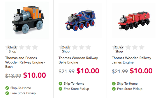 ToysRUs: Thomas Wooden Railway Engines Only $10 - Online & In-Store ...