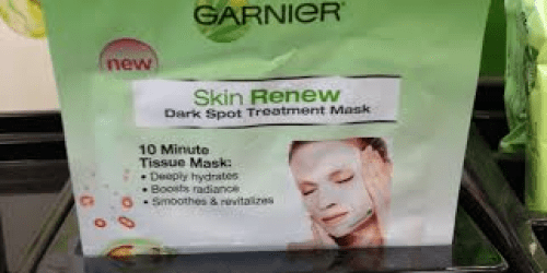 CVS: Garnier Skin Renew Dark Spot Treatment Single Masks 49¢ Each (After Ecb – No Coupons Needed!)