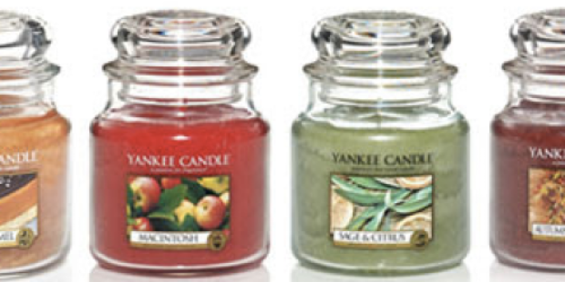 Yankee Candle: Medium Jar Candles 2/$20 Today Only – Regularly $24.99 Each (In-Store and Online)