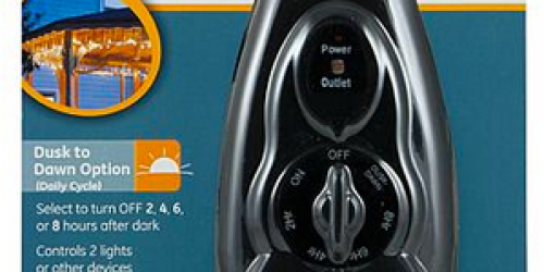 Kmart.com: GE Outdoor Two-Outlet Timer Only $3 + FREE In-Store Pickup (Great for Christmas Lights)