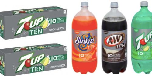 Target: TEN Soda 2-Liters Only $0.75 and 12-Packs Only $2.37 (Through 9/20)