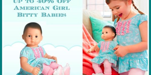 Zulily.com: American Girl Bitty Babies Sale Starts Tomorrow (Sign up Now!)