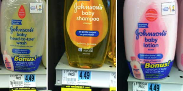 Rite Aid: Johnson & Johnson Baby Care Items Only $1.38 (Regularly $4.49)