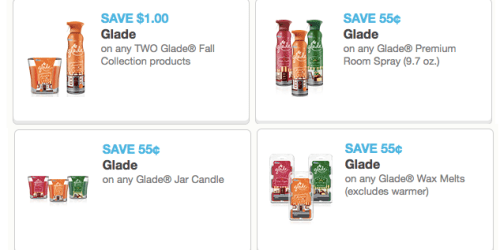 Nine Glade Coupons (RESET!) = Glade Sense & Spray Only $0.99 at Walgreens + More