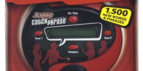 Amazon: Scrabble Electronic Catchphrase Game Only $12.17 (Reg. $22.99 – Biggest Price Drop!)