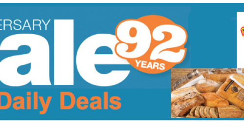 Fred Meyer: Panasonic 4-Pack Batteries AND Bakery Artisan Bread Only 92¢ Each (Today Only!)