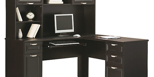 OfficeDepot & OfficeMax.com: Great Deals on Realspace Magellan Collection L-Shaped Desk & Hutch