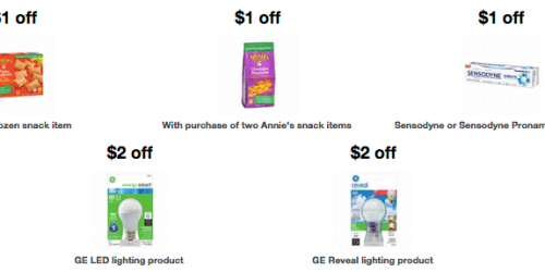 Target: A Few New Printable Store Coupons (= Nice Deals on Annie’s Snack Bags + More)