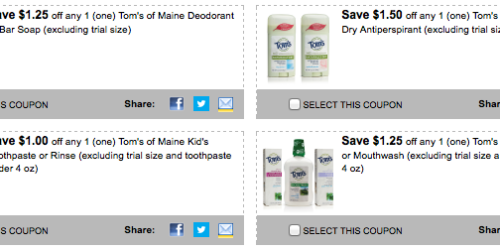 Walgreens: Nice Deals on Tom’s of Maine Products