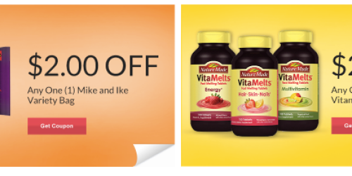 Rite Aid: New Store Coupons on Facebook (Limited Availability) = Nice Deal on Nature Made Vitamelts