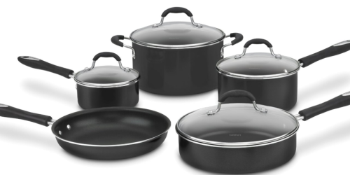 Amazon: Cuisinart Advantage Nonstick 9-Piece Cookware Set Only $54 + FREE Shipping