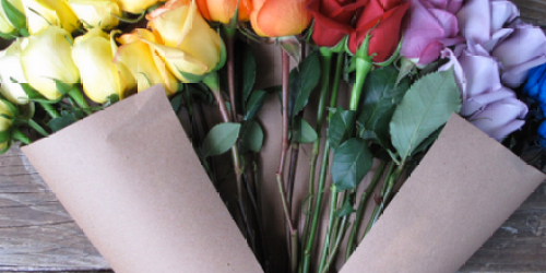 TheBouqs.com: 2 Dozen Rainbow Roses $40 Shipped