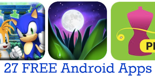 Amazon: 27 FREE Android Apps – $135 Value