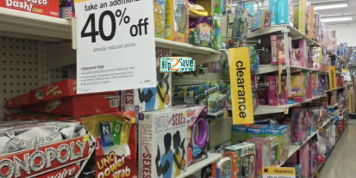 Kmart: Extra 40% Off Already Reduced Clearance Toys & Games (+ Extra 50% Off Summer Toys Clearance)