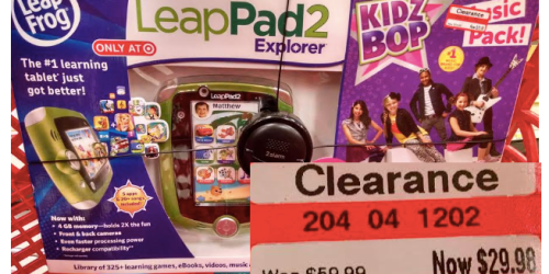 Target Clearance Find: LeapPad2 Explorer Only $29.98 (Reg. $59.99!)