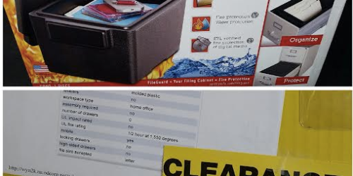 Office Depot: SentrySafe FileGuard Fire & Water Resistant Safe Only $8.94 (Reg. $89.99!)