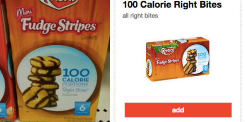 Target Cartwheel: High Value 50% Off Keebler 100 Calorie Right Bites Offer = Only $1.39 per Box