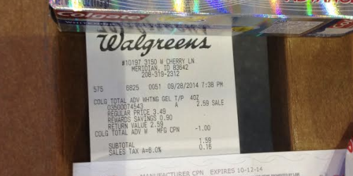 Walgreens: Better than FREE Colgate Toothpaste (After Register Reward)
